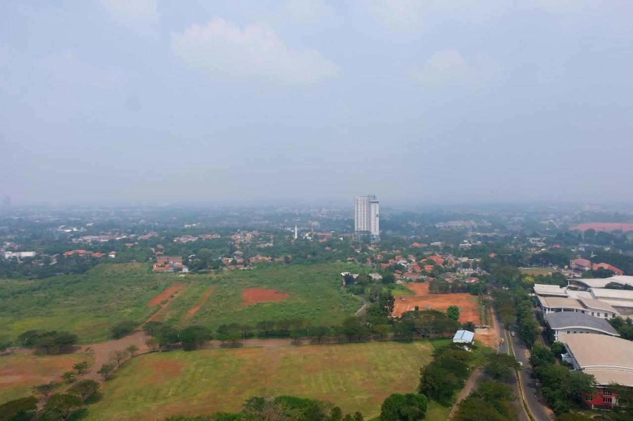 Homey Studio Room Tree Park City Bsd Apartment Near Bsd City By Travelio Tangerang Exterior foto